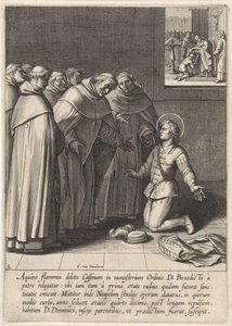 Thomas av Aquino ansluter sig till Dominikanerorden The Life of Saint Thomas Aquinas (serietitel)