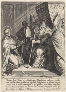 Thomas av Aquino vägrar att vara ärkebiskop av Neapel The Life of Saint Thomas Aquinas (serietitel)