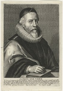 Porträtt av Otto van Veen av Egidius Rucholle