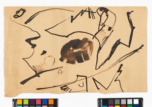 Abstrakter Versuch av Egon Schiele