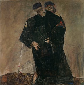 Eremiterna av Egon Schiele