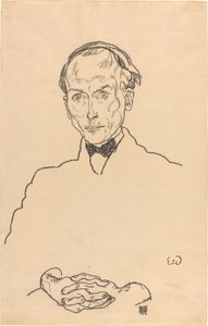 dr Ernest Wagner av Egon Schiele