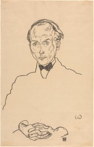 Dr Ernst Wagner av Egon Schiele