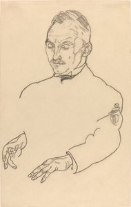 Dr. Collier av Egon Schiele