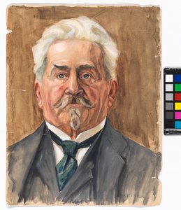 E. Mayer: Porträtt av Leopold Czihaczek av Egon Schiele
