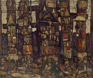 Skogsbön, 1915. av Egon Schiele