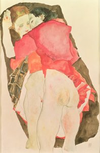 Älskare av Egon Schiele