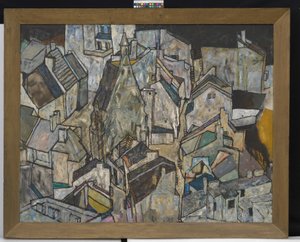 Mödling II av Egon Schiele