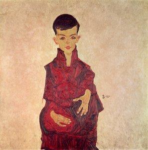 Rainerbub (Porträtt av Herbert Rainer i åldern cirka 6 år) 1910
