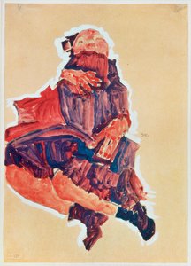 Schlafendes Kind von Egon Schiele