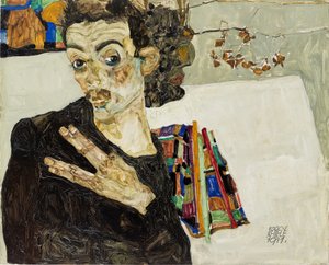Självporträtt av Egon Schiele
