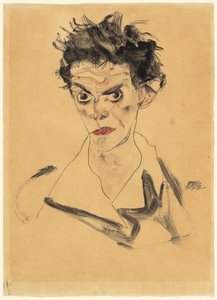 Självporträtt av Egon Schiele