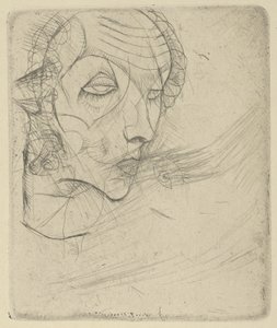 Självporträtt, 1914 av Egon Schiele