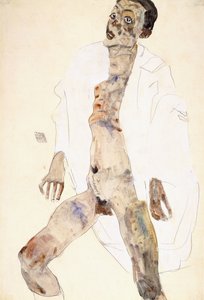 Stående man av Egon Schiele