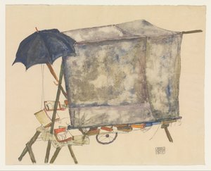 Gatukärra av Egon Schiele