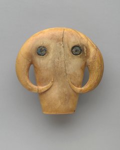 Amulett i form av ett tjurhuvud, ca 3500-3100 f.Kr av Egyptian