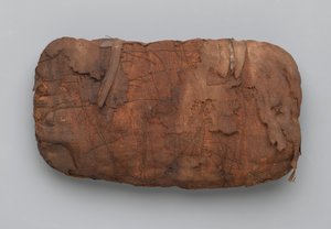 Mumier av ormar (djurrester och linne) av Egyptian