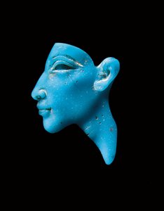 Inläggning av Akhenaton, Nya kungariket, Amarna-perioden, cup.1353-1336 f.Kr. av Egyptian 13th Dynasty
