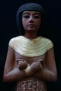 Begravningsstatyett (Ushabti) av Egyptian 18th Dynasty