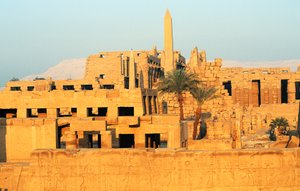 Amuns stora tempel, östra sektorn, Karnaks tempelkomplex, Luxor, Thebe (Unescos världsarvslista) av Egyptian 18th Dynasty