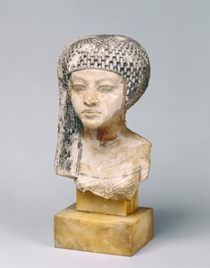 Chef för Amarna Princess, ca 1353-37 f.Kr. (kalksten) av Egyptian 18th Dynasty