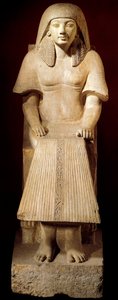 Staty av Maya (egyptisk statstjänsteman) av Egyptian 18th Dynasty