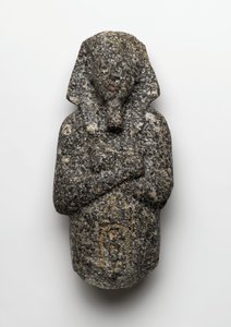 Ushabti-figur av Amenophis IV (Akhenaten) (c.1364-1347 f.Kr.) från El Amarna, New Kingdom (granit)