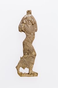 Figur av en asiatisk fånge, ca 1295-1070 f.Kr.(elfenben)