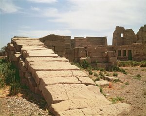 Nilometer, från Ramses III:s bårhustemplet (ca 1184-1153 f.Kr.) Nya kungariket