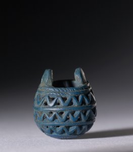 Modellkorg som amulett, c.1069-945 f.Kr av Egyptian 21st Dynasty