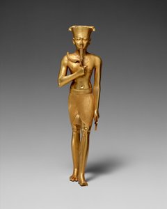 Statyett av Amun (guld) av Egyptian 22nd Dynasty