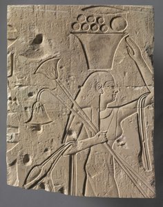 Kvinnlig offerbärare, c.667-647 f.Kr av Egyptian 26th Dynasty