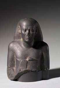Byst av Ankh-Hor, sen period, 525-404 f.Kr av Egyptian 27th Dynasty