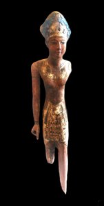 En kung, Ramses II eller den förre kungen, helgonförklarade Amenophis