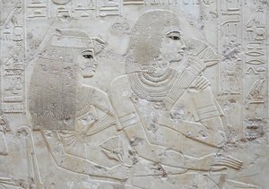 Amenhotep och hans fru May, Ramoses grav av Egyptian Egyptian