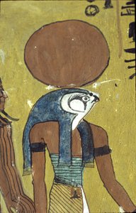 Forntida Egypten, Väggmålning, Sennedjems grav, De adligas grav, Thebe, Deir el Medina av Egyptian Egyptian