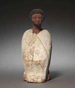Modell Båtägare, 2040-1648 f.Kr (målat trä) av Egyptian Egyptian