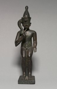 Statyett av Harpokrates, 304-30 f.Kr av Egyptian Ptolemaic Period