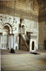 Assuan moské av Egyptian School