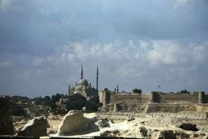 Assuan moské av Egyptian School