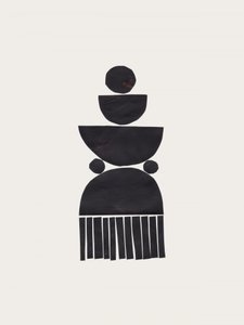 Abstrakt geometriskt totem av Ejaaz Haniff