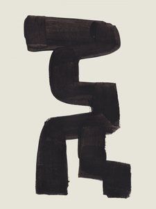 Fet, abstrakt penseldrag