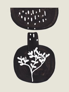 Minimalistisk botanisk vas av Ejaaz Haniff