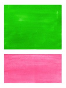 Ljusa gröna och rosa block av Ejaaz Haniff