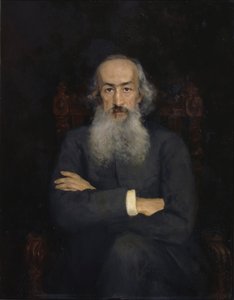 Porträtt av nestorianaren Konstantin Nikolaevich Bestuzhev-Ryumin 1829-1897, 1889