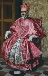 A Cardinal, c.1601 (olja på duk) av El Greco