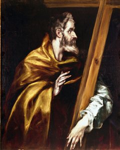 Apostolatet för katedralen i Toledo: Apoteren Saint Philip. Målning av Domenikos Theotokopoulos dit El Greco (1540-1614) av El Greco