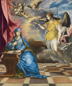 Bebådelsen av El Greco
