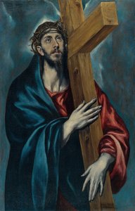 Kristus bär korset av El Greco