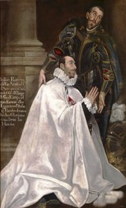 Julián Romero de las Azanas och hans skyddshelgon Julian av El Greco
